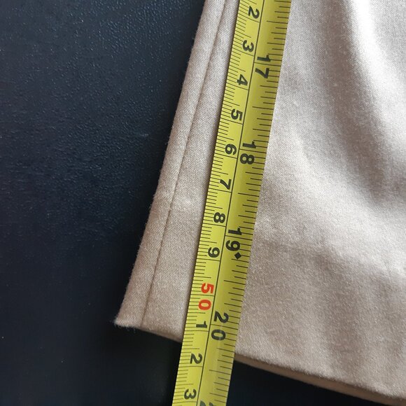 Alfred Sung Pure SZ 6 NWT Women's Tan Cotton Capri Pants - Picture 9 of 10